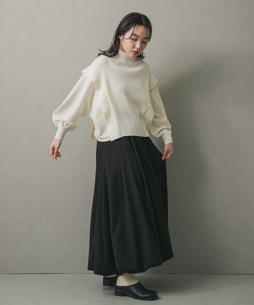 URBAN RESEARCH 使用感のない美品　L 洗える　ナチュラルストレッチ SENSE OF PLACE by URBAN RESEARCH ニット セーター 「一部WEB