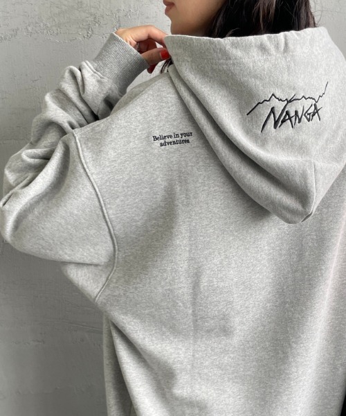 NANGA パーカー 「WEB先行予約」「NANGA/ナンガ」 別注 フード