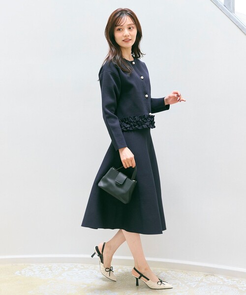 Feroux（フェルゥ） セットアップ フリル ニット セットアップ