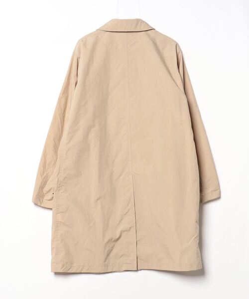 DANTON」 ステンカラーコート 40 ベージュ メンズ ダントンナイロン