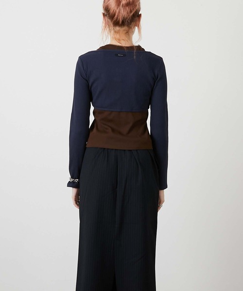 Yukiトップス２点 led.tokyo tシャツ 「led.tokyo」2PIECE TOPS/2ピーストップス