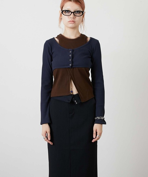 led.tokyo tシャツ 「led.tokyo」2PIECE TOPS/2ピーストップス