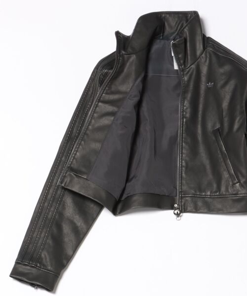 コート アウター adidas アディダス W PLEATHER TT アウター JW7291 UTILITYBLACK レディース | adidas | 03