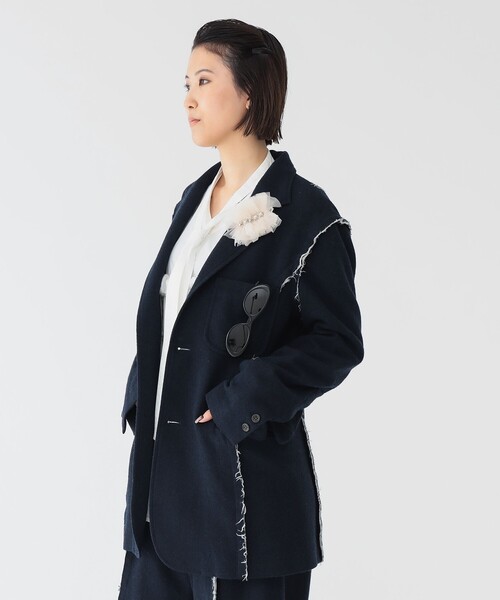 maturely ジャケット テーラードジャケット 「1/15再値下げ