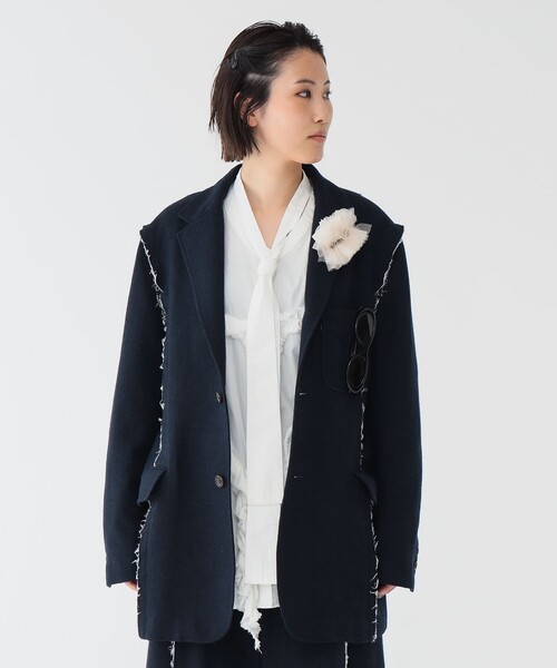 maturely ジャケット テーラードジャケット 「1/15再値下げ