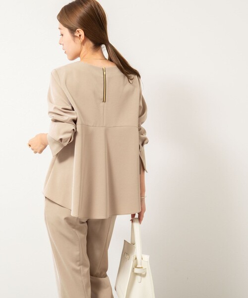 NOLLEY'S ブラウス シャツ 「セットアップ対応」ウォッシャブル