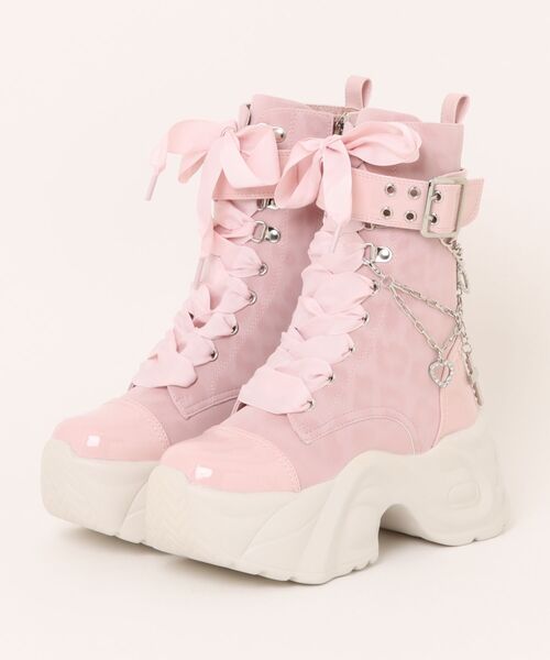 YOSUKE（ヨースケ） ブーツ 「YOSUKE/ヨースケ」厚底レースアップ