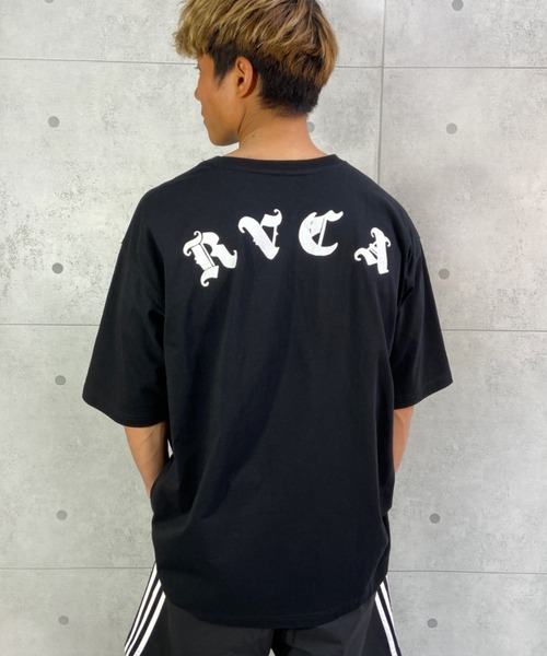 「RVCA」 半袖Tシャツ M ホワイト メンズ_画像3
