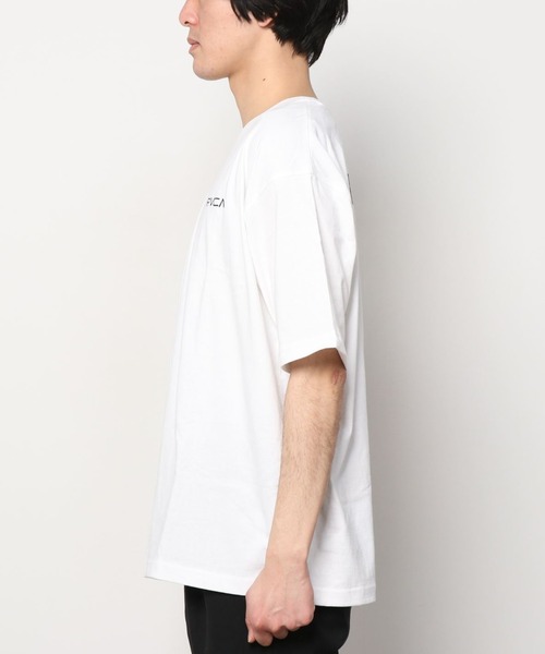 「RVCA」 半袖Tシャツ M ホワイト メンズ_画像6