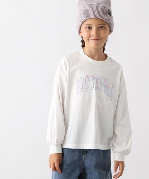 GLOBAL WORK（グローバルワーク） tシャツ ヘビロッTEE/モチーフ長袖