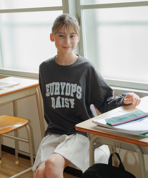 GLOBAL WORK（グローバルワーク） tシャツ ヘビロッTEE/モチーフ長袖