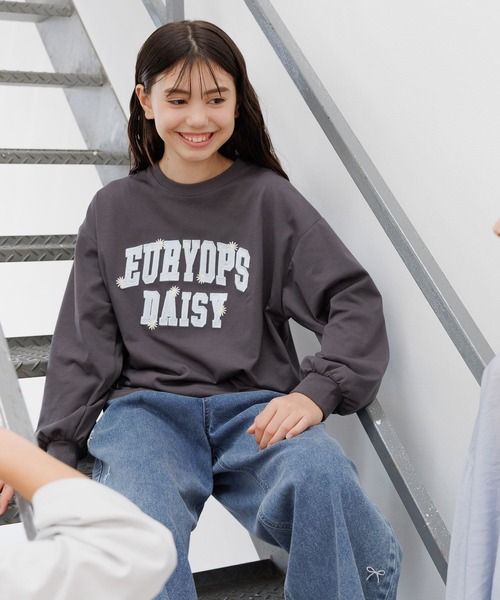 GLOBAL WORK（グローバルワーク） tシャツ ヘビロッTEE/モチーフ長袖