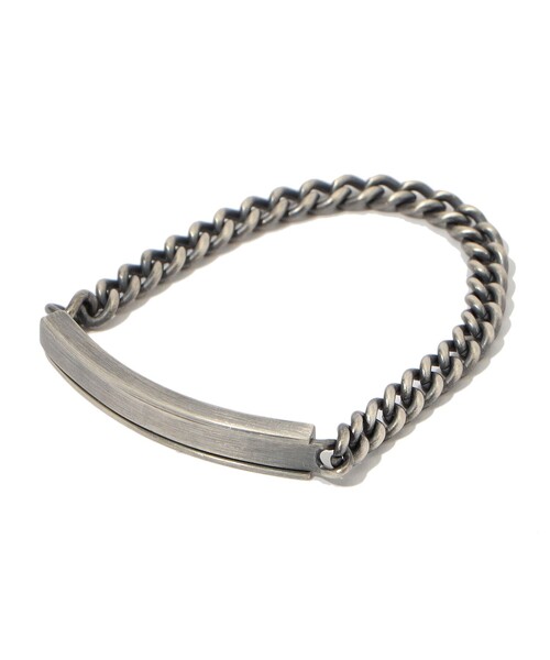 ブレスレット STUDEBAKER METALS CHANNEL BRACELET シルバーブレスレット メンズの画像