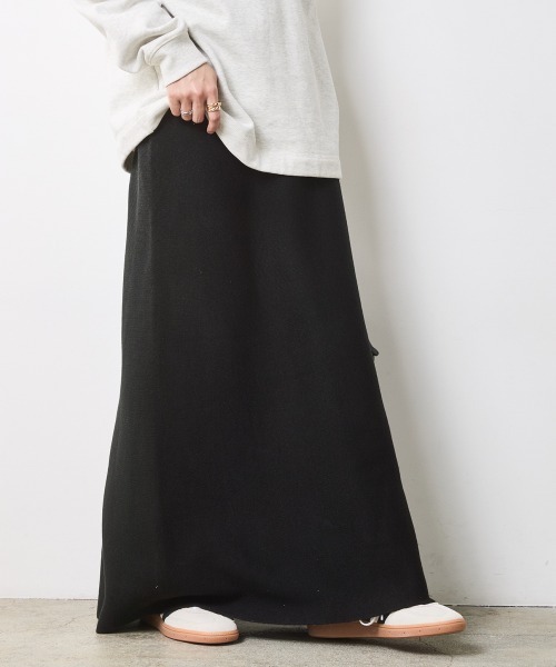 スカートXL CHIC STYLE（シックスタイル） スカート ニットナローマキシスカート