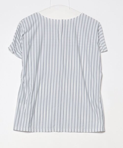 「INDIVI」 半袖ブラウス 38 ホワイト系その他3 レディース_画像2