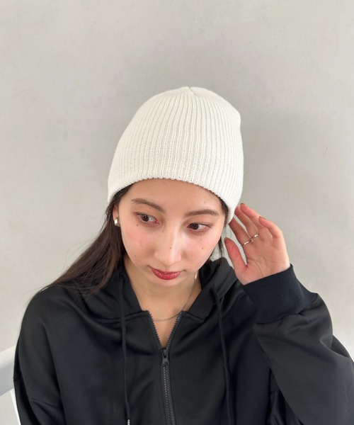 ニット帽 ニットキャップ 「6色展開」ニット帽子 リブニット ビーニー