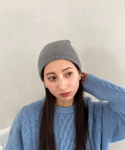 ニット帽 ニットキャップ 「6色展開」ニット帽子 リブニット ビーニー