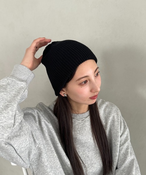 ニット帽 ニットキャップ 「6色展開」ニット帽子 リブニット ビーニー