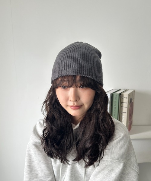 ニット帽 ニットキャップ 「6色展開」ニット帽子 リブニット ビーニー