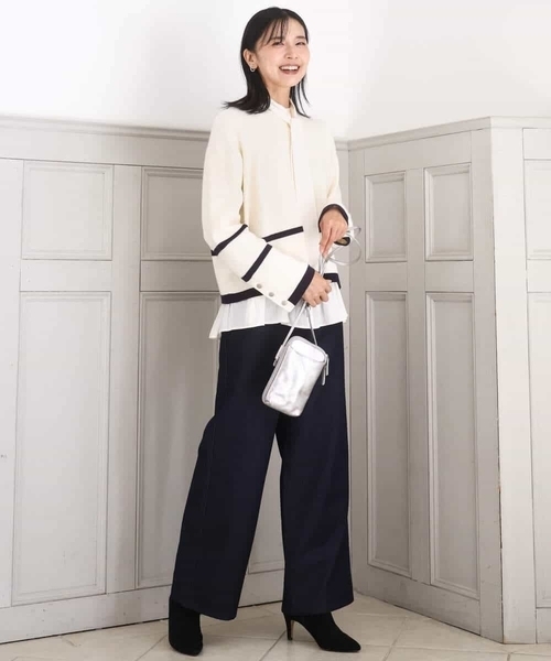 MK MICHEL KLEIN（エムケー ミッシェルクラン） ブラウス シャツ