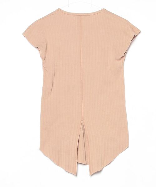 「Uhr」 半袖カットソー - ベージュ レディース_画像2