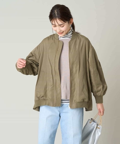 「a.v.v」 ブルゾン 34 アイボリー レディース_画像2