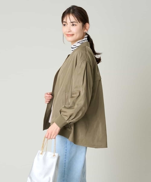 「a.v.v」 ブルゾン 34 アイボリー レディース_画像3