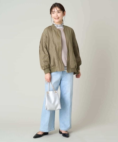 「a.v.v」 ブルゾン 34 アイボリー レディース_画像5