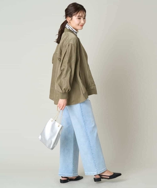 「a.v.v」 ブルゾン 34 アイボリー レディース_画像7