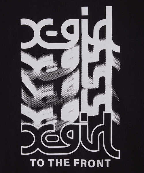 「X-girl」 半袖Tシャツ L オリーブ レディース_画像9