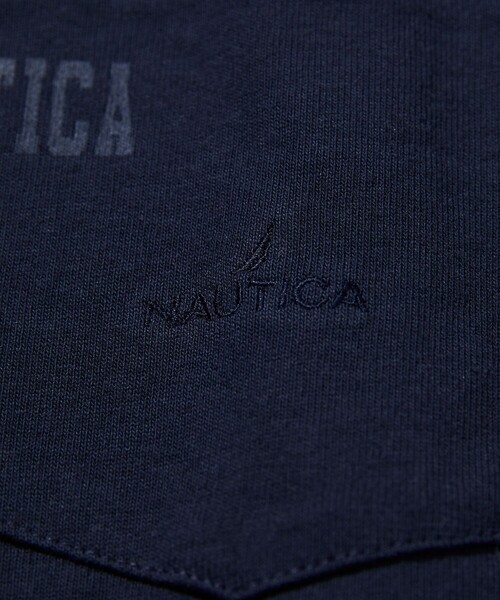 「NAUTICA」 半袖Tシャツ MEDIUM ブラック メンズ_画像8