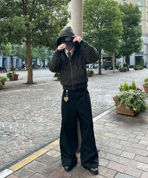 kutir（クティール） ワイドパンツ パンツ ASORT LAYERED BAGGY PANTS