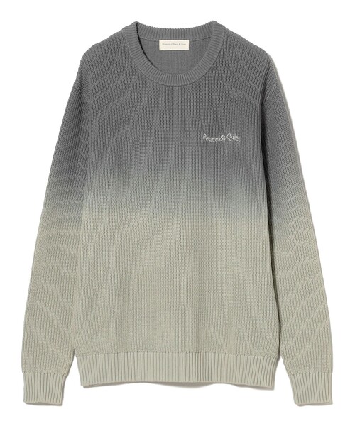 セーター ニット Museum of Peace ＆ Quiet / Wordmark Gradient Knit Sweater メンズ レディース