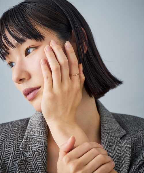 Jouete（ジュエッテ） 指輪 リング 「レイヤー」 K10YG リング