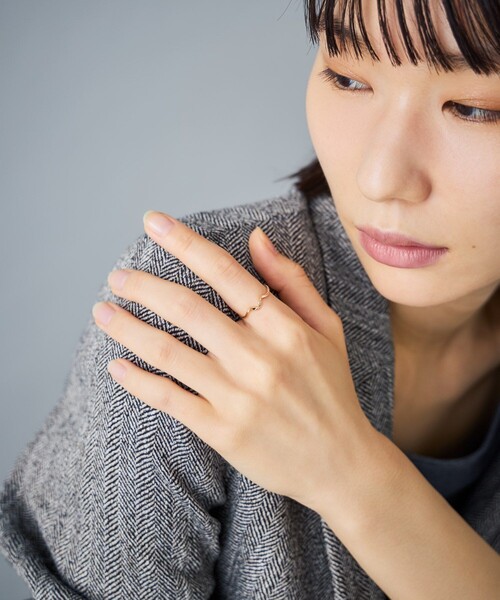 Jouete（ジュエッテ） 指輪 リング 「レイヤー」 K10YG リング