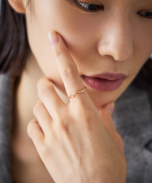 Jouete（ジュエッテ） 指輪 リング 「レイヤー」 K10YG リング