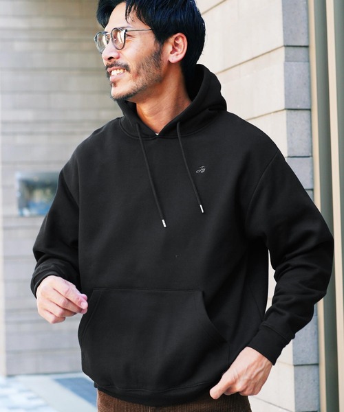 JIGGYS SHOP（ジギーズショップ） パーカー 裏起毛 裏起毛 ワン