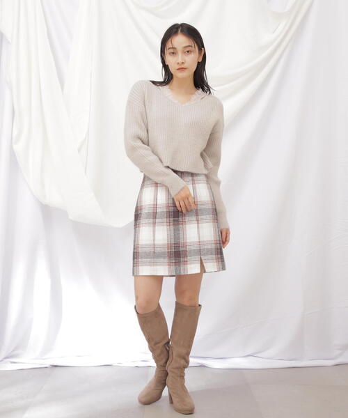 「JILL by JILL STUART」 長袖ニット FREE ホワイト系その他 レディース_画像6