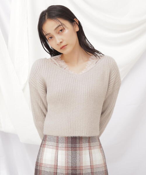 「JILL by JILL STUART」 長袖ニット FREE ホワイト系その他 レディース_画像8