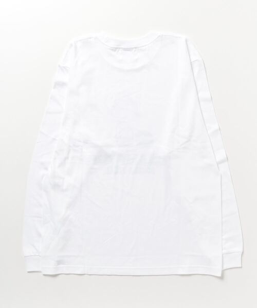 「DOUBLE STEAL」 長袖Tシャツ MEDIUM ブラック メンズ_画像2