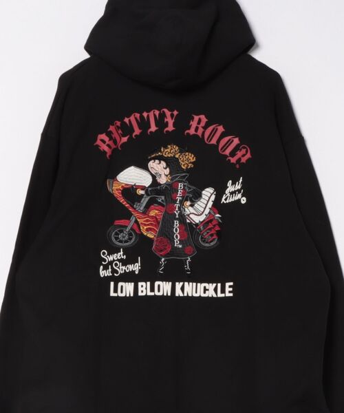 BETTY BOOP（ベティ ブープ） パーカー LOWBLOW KNUCKLE / ローブロー