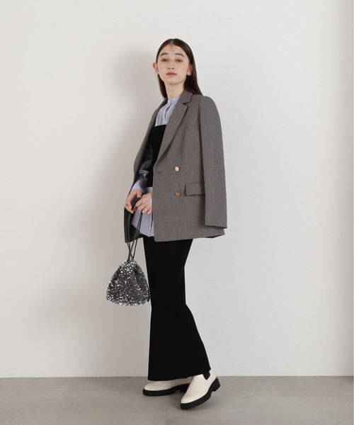 「N.（N. Natural Beauty Basic）」 テーラードジャケット MEDIUM キャメル レディース_画像7