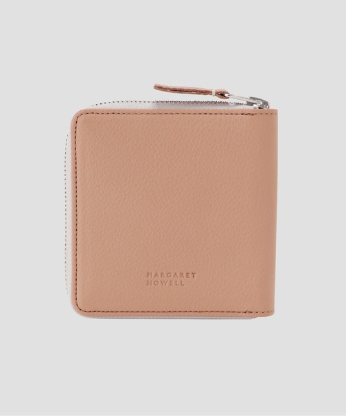 二つ折り財布 財布 SHRINK LEATHER レディースの画像