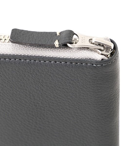 二つ折り財布 財布 SHRINK LEATHER レディースの画像