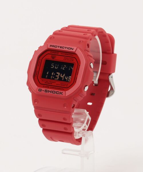 美品 G-SHOCK 5600B G-LIDE 腕時計 y2k レッド カモフラ G-SHOCK、“赤い液晶”がクールな新作5モデルを発売！──GQ新着ウォッチ