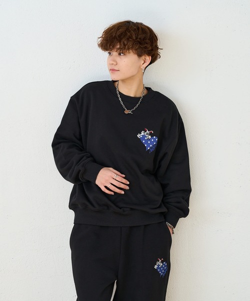 ☆かもね。出品☆スウェット kaoyorinakami トレーナー スウェット rabbit sweat / ラビット