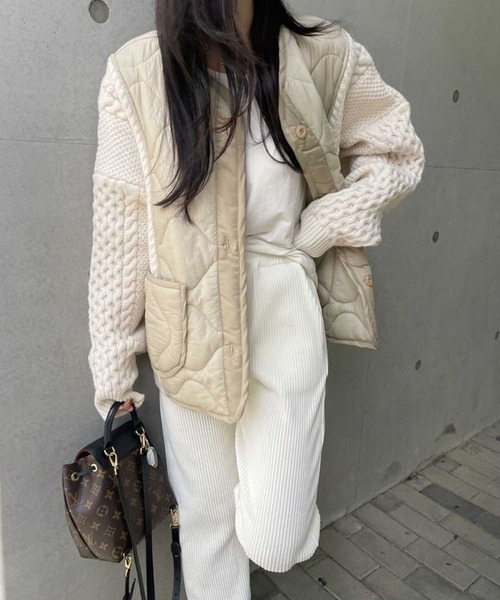 「meJane」 ノーカラージャケット FREE ブラック レディース_画像3