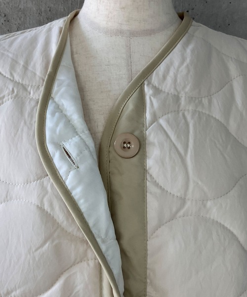 「meJane」 ノーカラージャケット FREE ブラック レディース_画像7