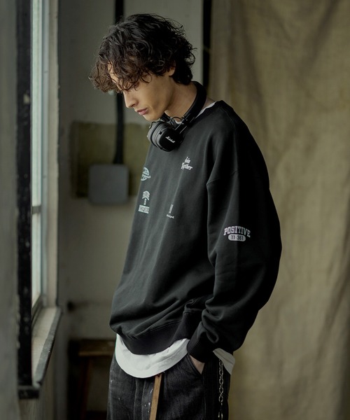 「Bleme」 スウェットカットソー L ベージュ メンズ_画像2