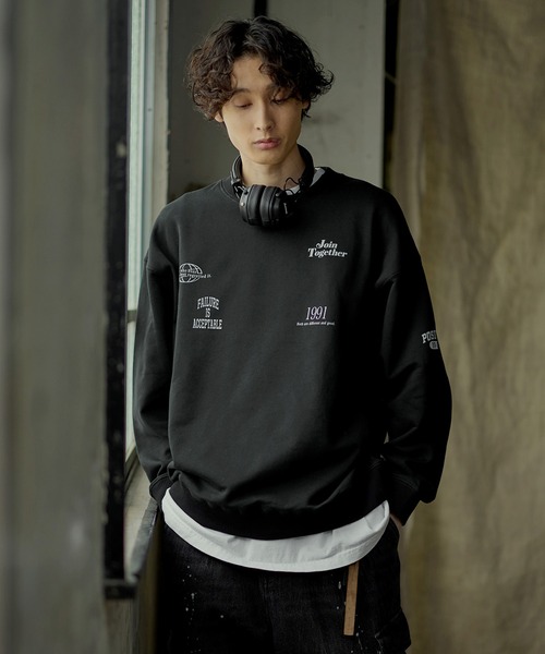 「Bleme」 スウェットカットソー L ベージュ メンズ_画像5